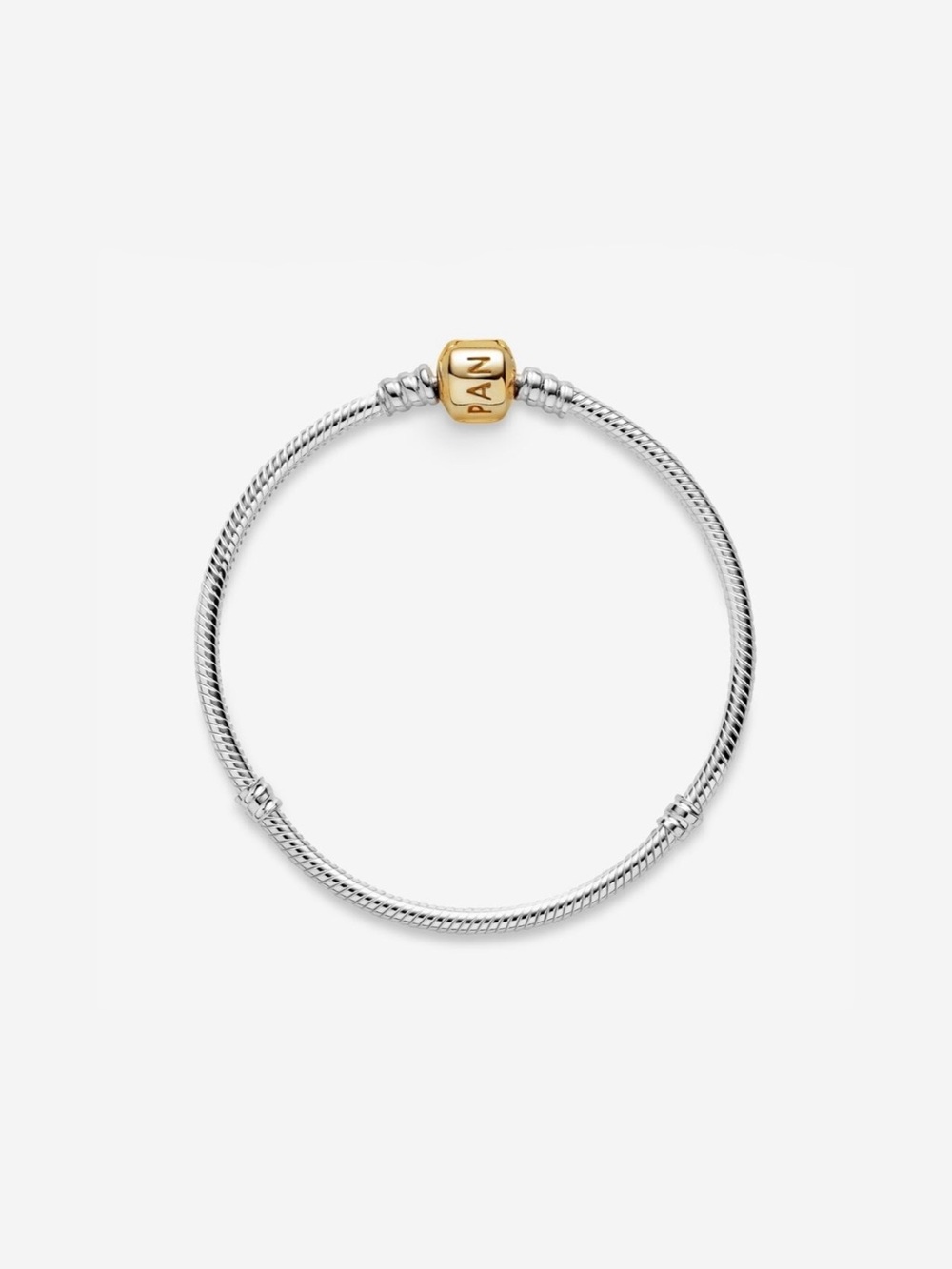 PANDORA | ORIGINAL CLASSIC GOLD CLASP MOMENTS SNAKE CHAIN BRACELET ELEGAN